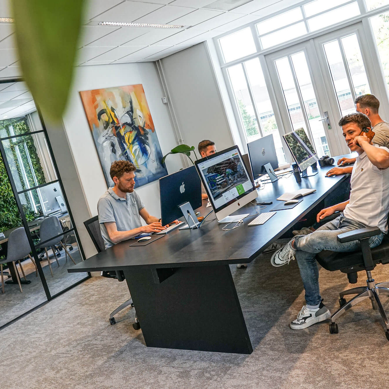 Head office at work 3 Working hard to make brands even smarter