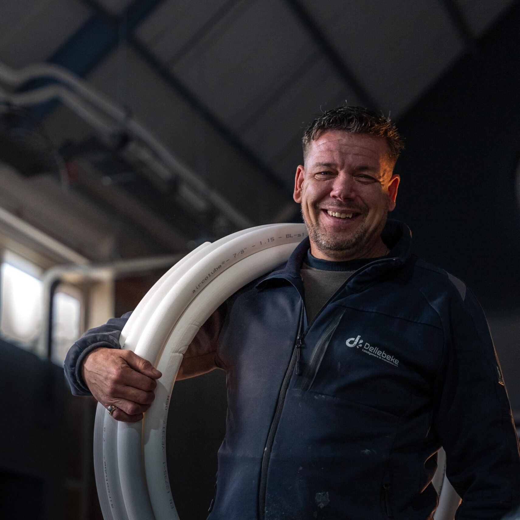 Portrait of an employee for a recruitment campaign