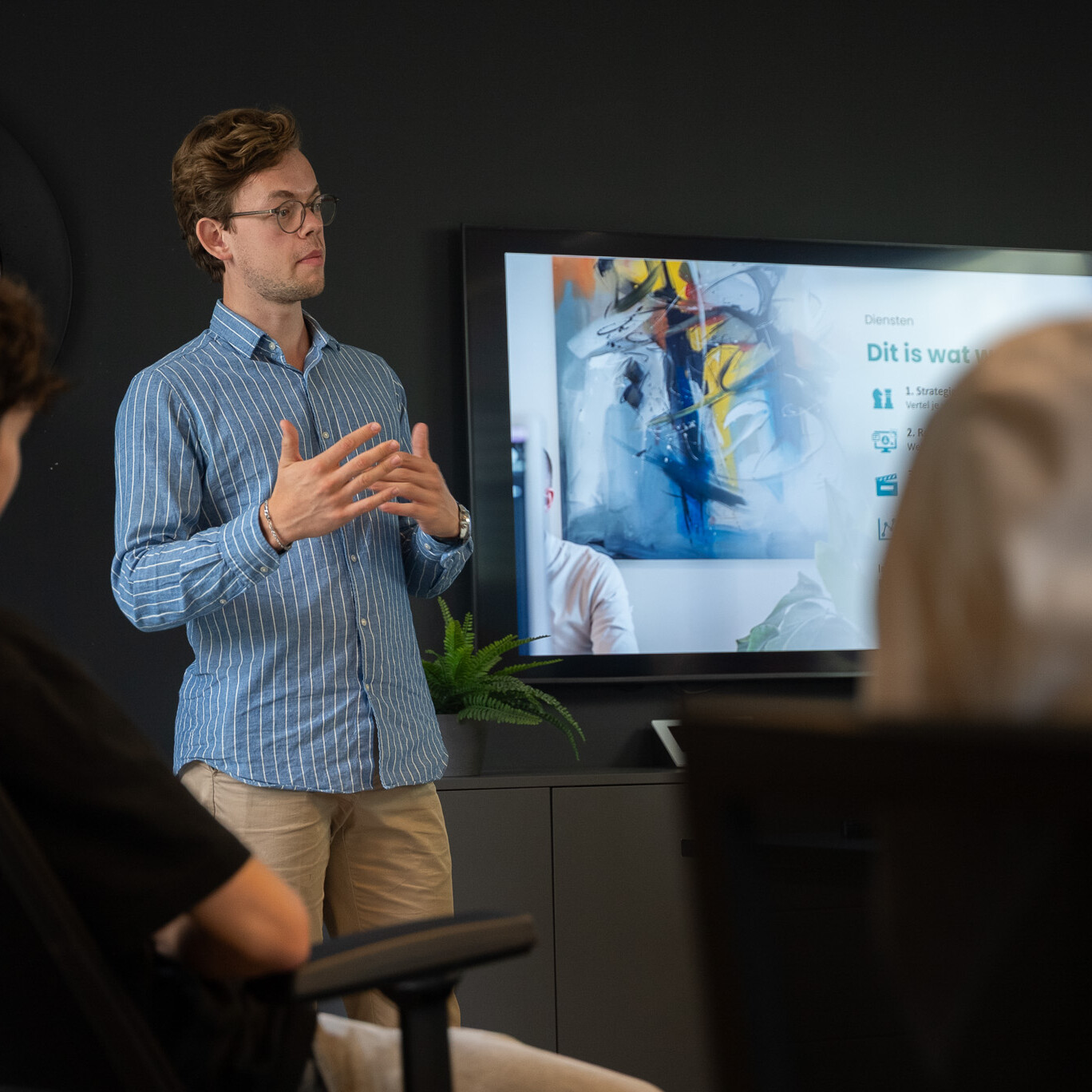 3.Presentatie & feedback 40 Presentatie groeistrategie marketing