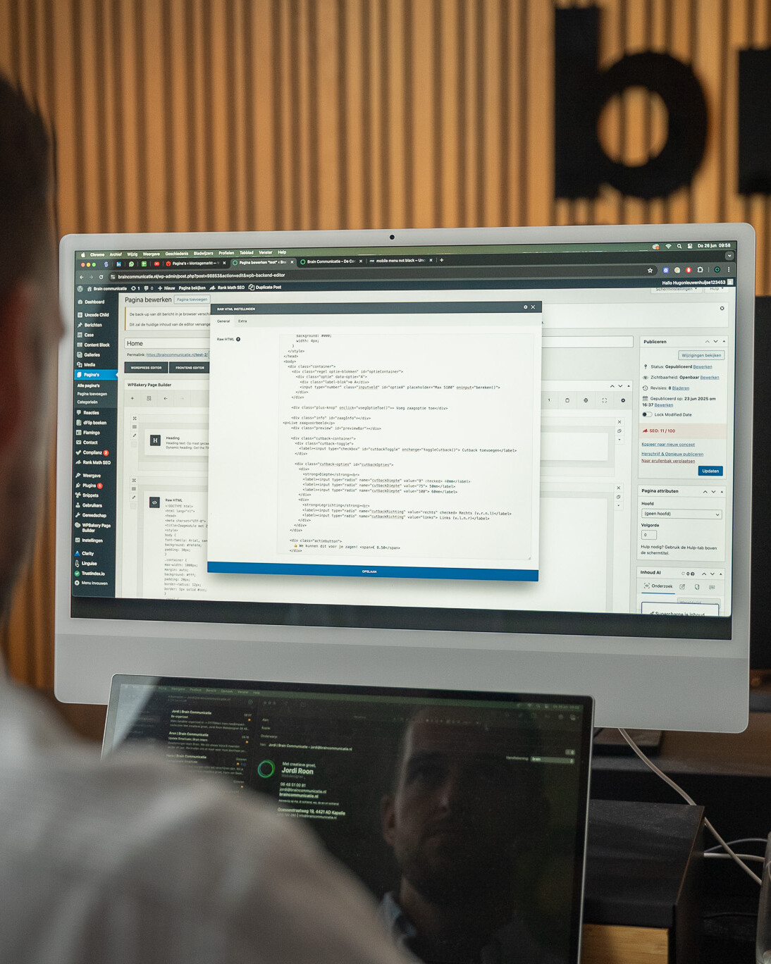 Wordpress website development