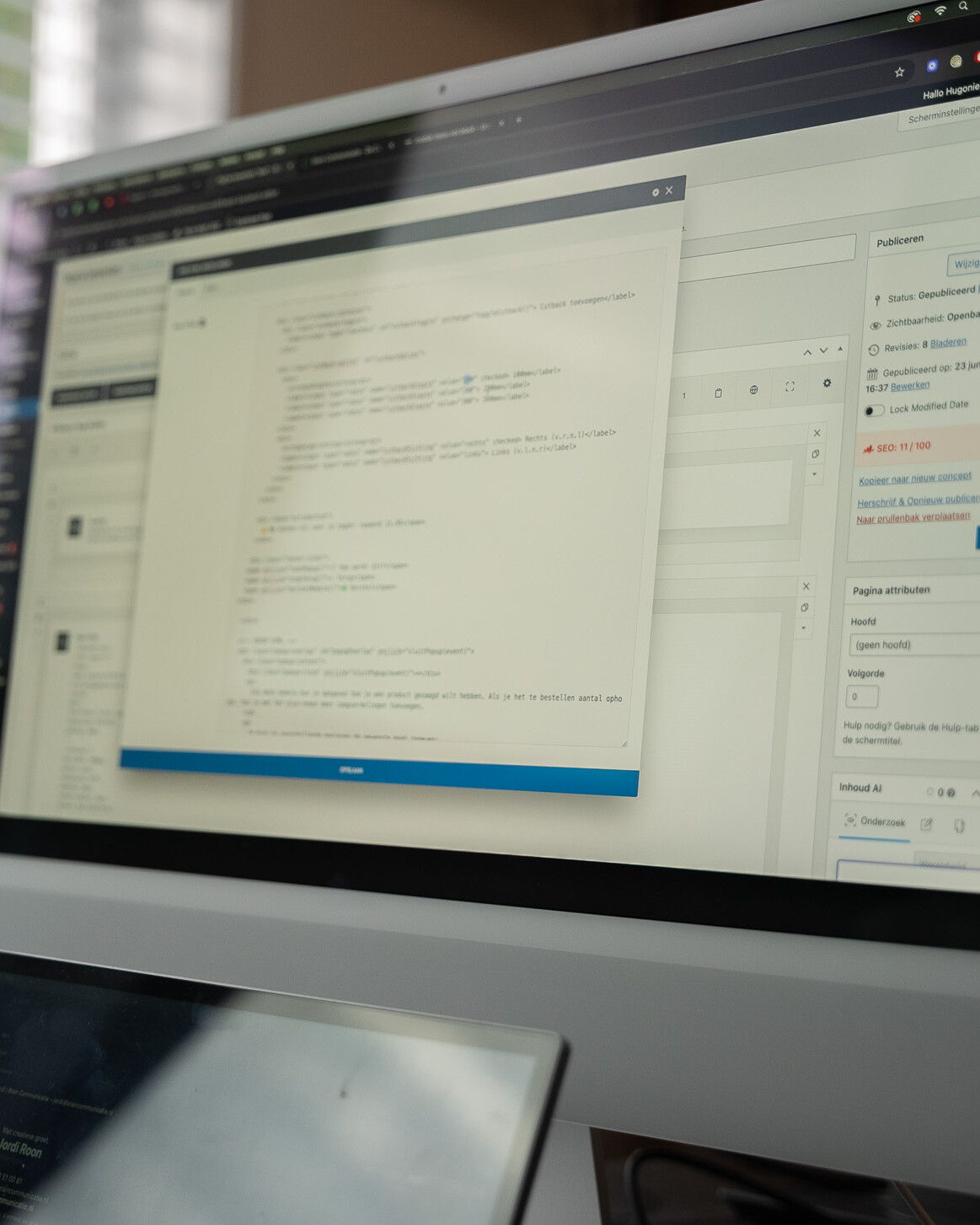 Maatwerk website laten bouwen met custom elementen